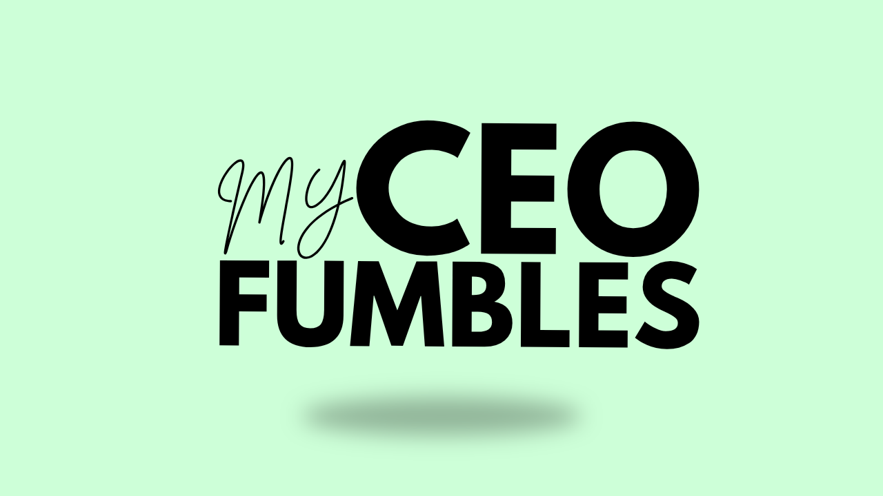 Learn from my fumbles: the profit lessons that cost me